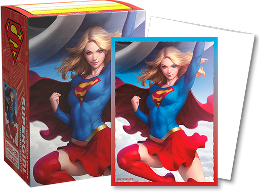 Dragon Shield: Brushed Art Sleeves - "Supergirl (Legendary)" DC Comics 100ct Card Sleeves Dragon Shield