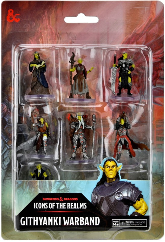 D&D Icons of the Realms: Githyanki Warband RPG Miniatures WizKids   