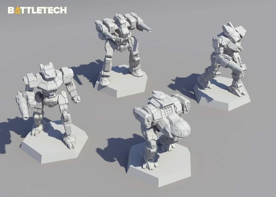 BattleTech: ForcePack - Inner Sphere Striker Lance BattleTech Catalyst Game Labs   