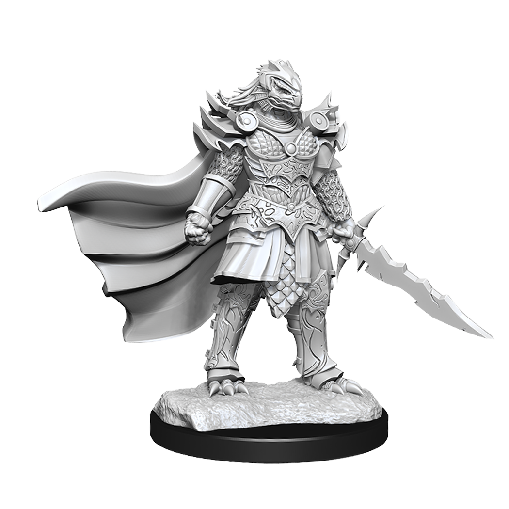 D&D Nolzur’s Marvelous Miniatures: W15 Dragonborn Fighter (Female) RPG Miniatures WizKids