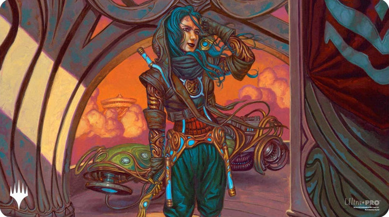 Ultra Pro: Playmat - "Sita Varma, Masked Racer" MTG Aetherdrift Playmats Ultra Pro