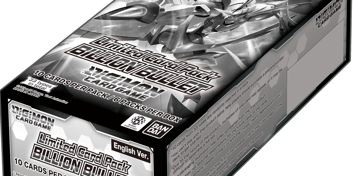 Digimon: Limited Card Pack Billion Bullet