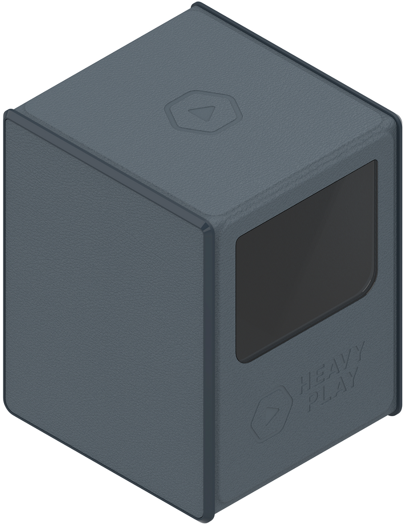 Heavy Play: RFG Deck Box MAX 100 DS - "Artificer Grey" Deck Boxes & Storage Heavy Play