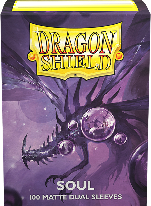 Dragon Shield: Dual Matte Sleeves - Soul 100Ct Card Sleeves Dragon Shield