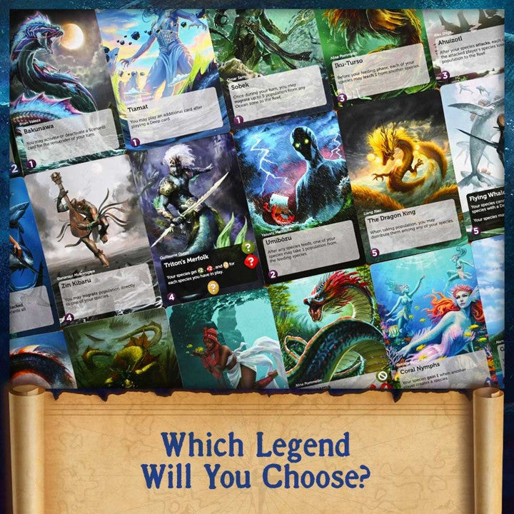 Oceans: Legends of the Deep Expansion Board Games North Star Games