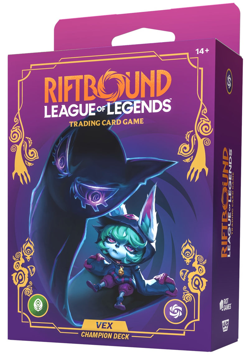 Riftbound - League of Legends TCG: Unleashed - Champion Deck (Vex) (Limit 1) Riftbound Sealed UVS Games