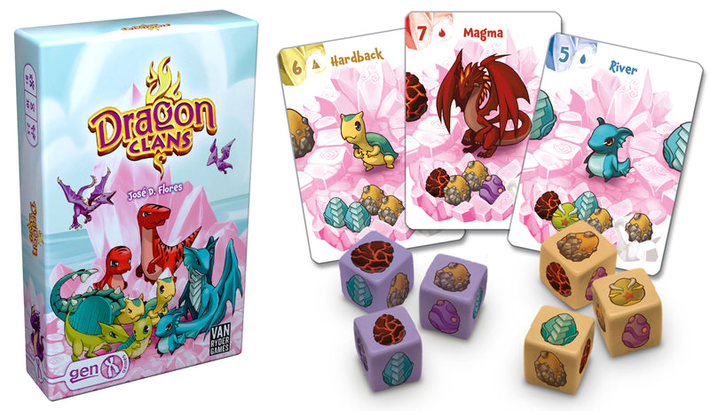 Dragon Clans Board Games Van Ryder Games
