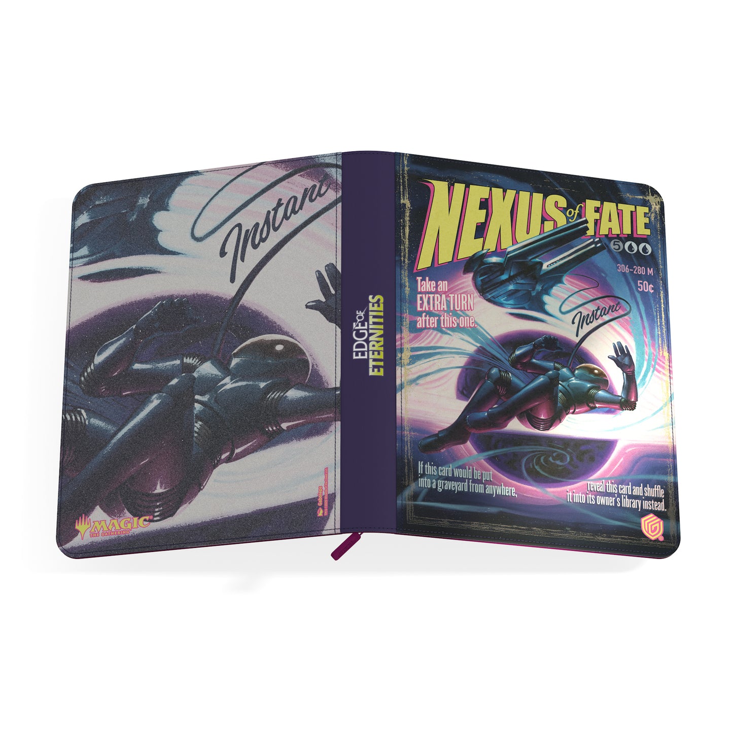 Ultimate Guard: 9-Pocket Zipfolio 360 - "Nexus of Fate" MTG Edge of Eternities Binders & Pages Ultimate Guard