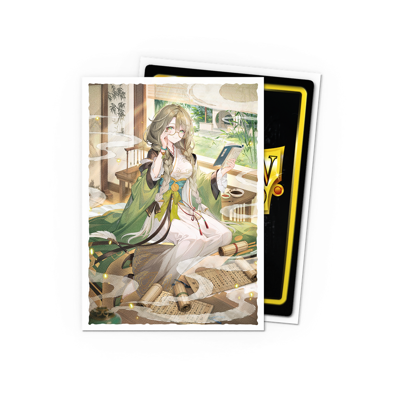 Dragon Shield: Matte Art Sleeves - "Kongming, Wayward Maven" Grand Archive 100Ct Card Sleeves Dragon Shield