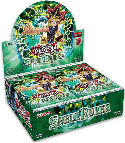 Yu-Gi-Oh! 25th Anniversary: Spell Ruler Booster Box Yugioh Sealed Yu-Gi-Oh!   