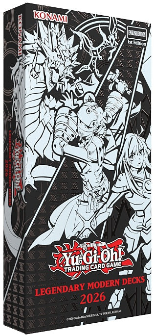 Yu-Gi-Oh! Legendary Modern Decks 2026 (Release Date: March 13) Yugioh Sealed Yu-Gi-Oh!