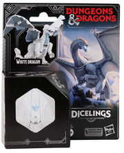 D&D Dicelings White Dragon Toys & Plushes Hasbro   