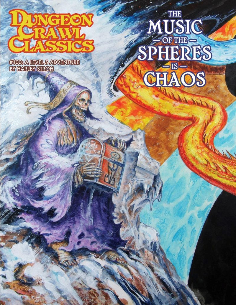 Dungeon Crawl Classics: Music of the Spheres is Chaos Boxed Set Tabletop RPGs Goodman Games