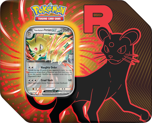 Pokémon - Team Rocket Tin (Team Rocket's Persian Ex) (Limit 1) Pokemon Sealed Pokémon