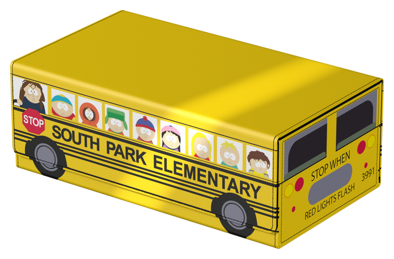 Ultimate Guard: Squaroes Collector Case 1000+ - "School Bus" Paramount South Park Deck Boxes & Storage Ultimate Guard