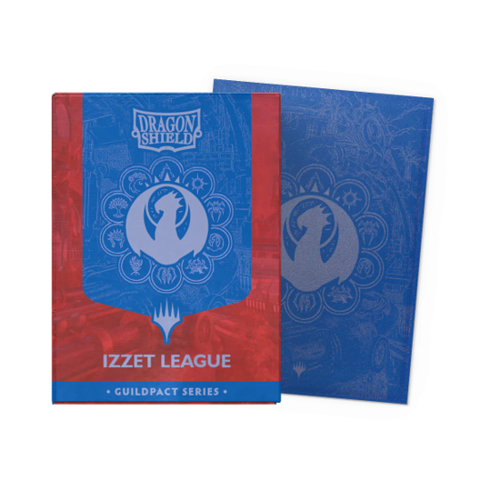 Dragon Shield: Dual Matte Art Sleeves - "Izzet League" MTG Guildpact Series 100Ct Card Sleeves Dragon Shield