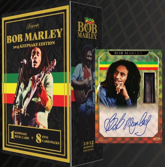 Keepsake: Bob Marley Premier Edition Box 2025 Collectible Trading Cards Keepsake