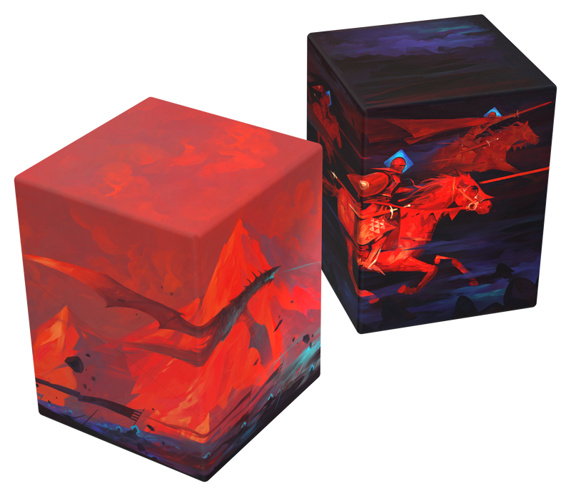 Ultimate Guard: RTE Boulder 100+ - Crowned with Fire (2024 Exclusive) [2 Pack] Deck Boxes & Storage Ultimate Guard