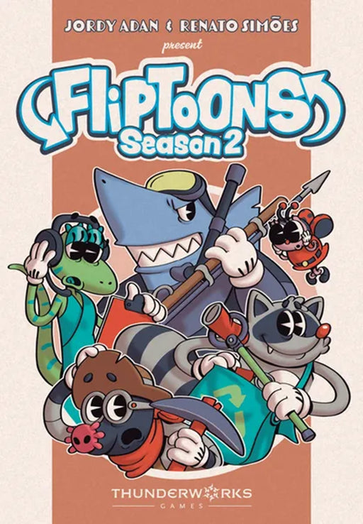 FlipToons Seasons 2 (Release Date: August 4) Board Games Thunderworks Games