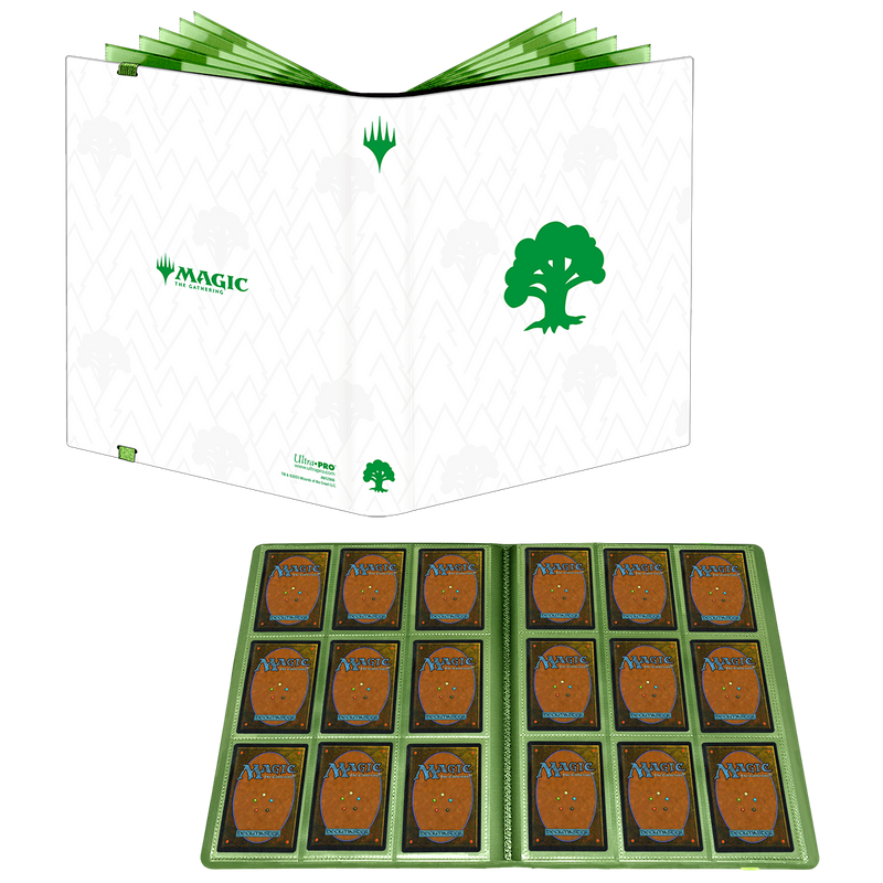 Ultra Pro: 9-Pocket Pro Binder - "Forest" MTG Mana 8 Binders & Pages Ultra Pro