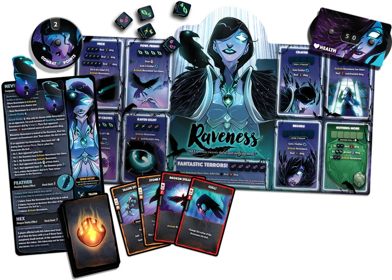 [PREORDER Q3] Dice Throne: Hero Pack - Raveness Board Games Dice Throne