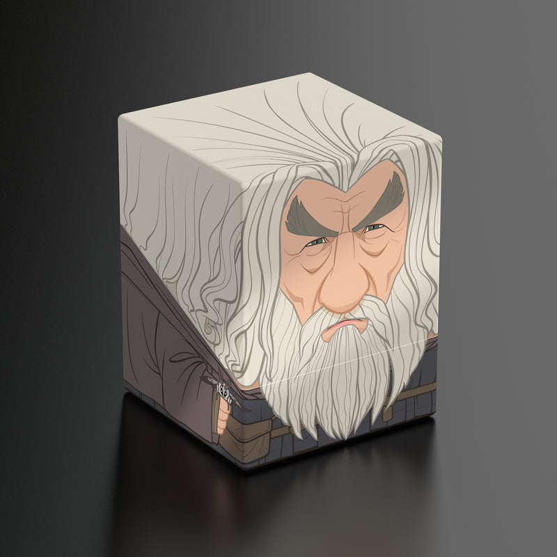 Ultimate Guard: Squaroes 100+ - "Gandalf the Grey" The Lord of the Rings Deck Boxes & Storage Ultimate Guard