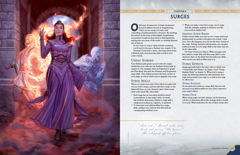 Cosmere RPG: Stormlight Handbook Book Brotherwise Games