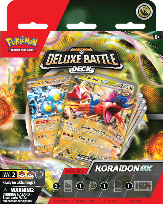 Pokémon Deluxe Battle Deck - Koraidon ex Pokemon Sealed Pokémon   