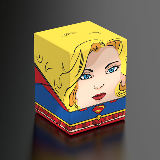 Ultimate Guard: Squaroes 100+ - "Supergirl" DC Justice League Deck Boxes & Storage Ultimate Guard