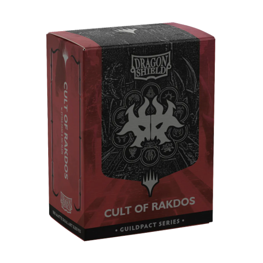 Dragon Shield: Dual Matte Art Sleeves - "Cult of Rakdos" MTG Guildpact Series 100Ct Card Sleeves Dragon Shield