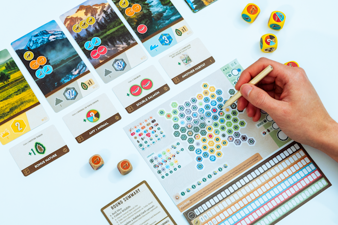 Cascadia: Rolling Rivers Board Games Flatout Games   