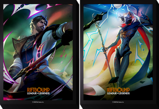 Riftbound: Art Sleeves - "Jayce VS Viktor" Vendetta 100Ct (Release Date: July 31) Card Sleeves Riot Games