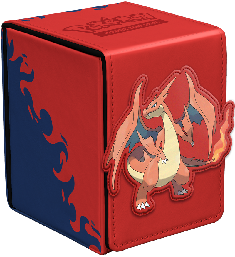 Ultra Pro: Alcove Flip - "Mega Charizard Y" Pokemon Deck Boxes & Storage Ultra Pro