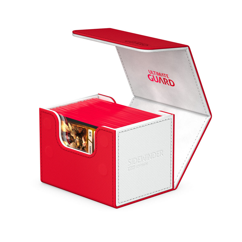 Ultimate Guard: Sidewinder 100+ - Synergy Red/White Deck Boxes & Storage Ultimate Guard