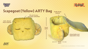 Gatherer's Tavern: ARTY Series Bag - "Scapegoat Yellow" Yu-Gi-Oh! Deck Boxes & Storage Gatherer's Tavern