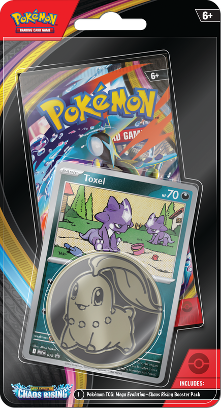 Pokémon Chaos Rising - Checklane Blister (Limit 8) (Random Promo) Pokemon Sealed Pokémon