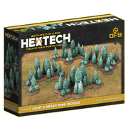Battlefield in a Box: Hextech Light & Heavy Pine Woods (Winter) Terrain Gale Force Nine