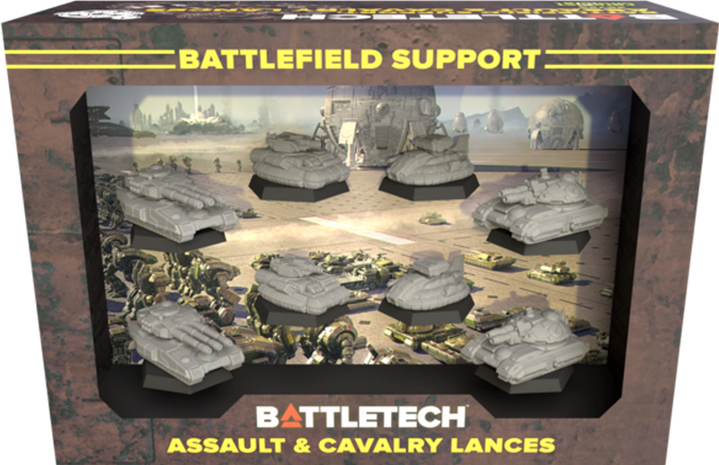 BattleTech: Battlefield Support ForcePack - Assault & Cavalry Lances BattleTech Catalyst Game Labs
