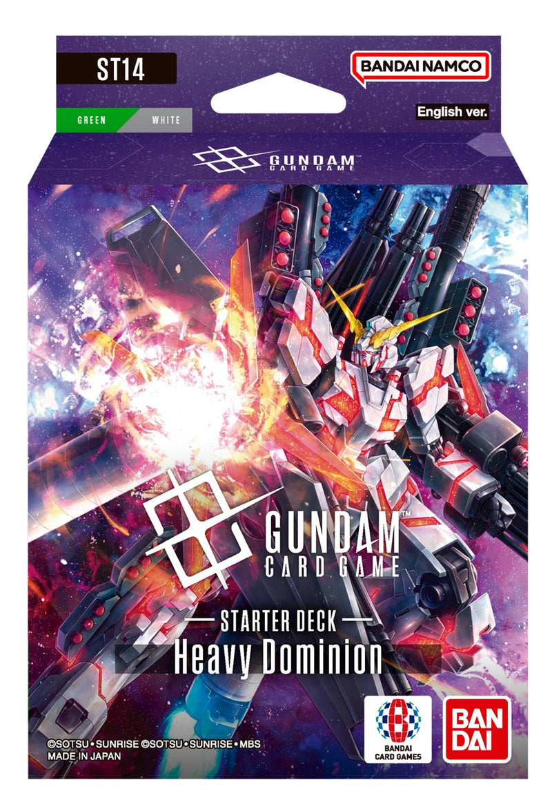 Gundam Card Game: Starter Deck - Heavy Dominion [ST14] (Limit 2) Gundam Card Game Sealed Bandai