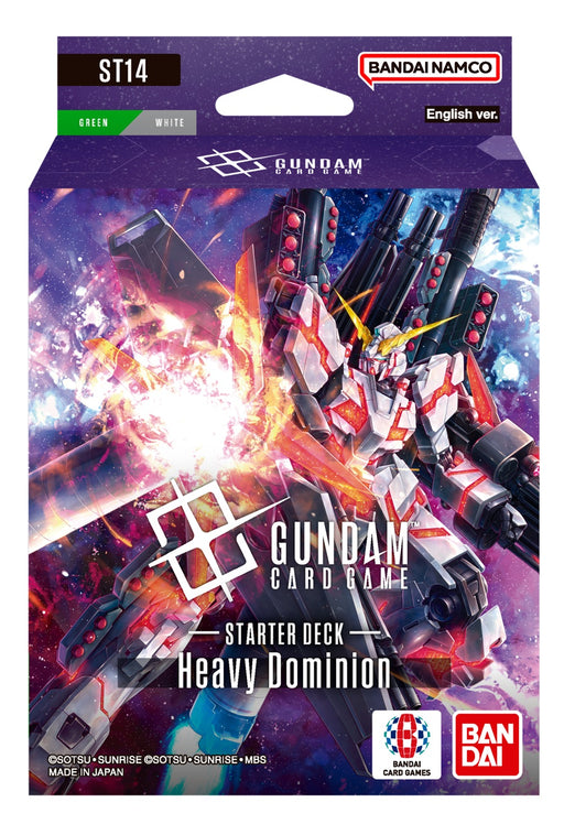 Gundam Card Game: Starter Deck - Heavy Dominion [ST14] (Limit 2) Gundam Card Game Sealed Bandai