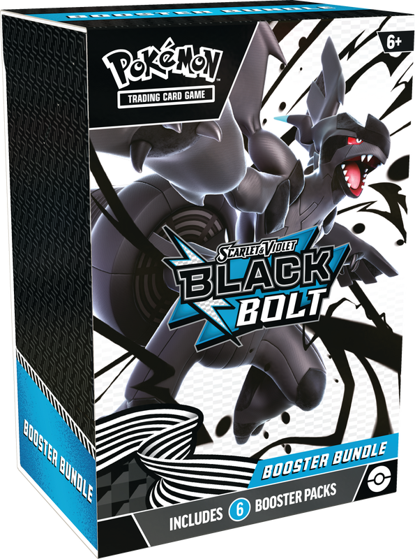 Pokémon Scarlet & Violet: Black Bolt - Booster Bundle (Limit 1 Per Person) Pokemon Sealed Pokémon