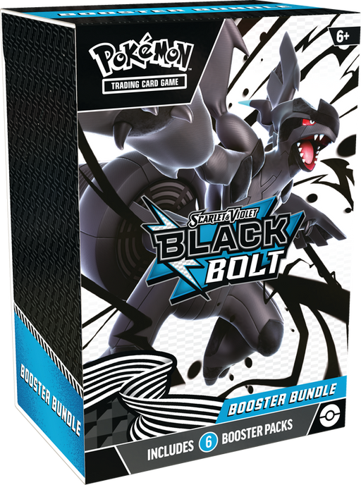 Pokémon Scarlet & Violet: Black Bolt - Booster Bundle (Limit 1 Per Person) Pokemon Sealed Pokémon