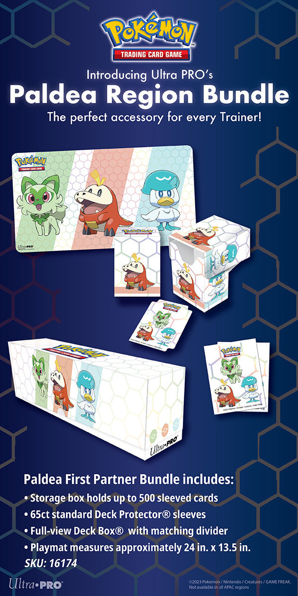 Ultra Pro: Pokémon Paldea First Partner Accessory Bundle Card Supplies & Accesories Ultra Pro   