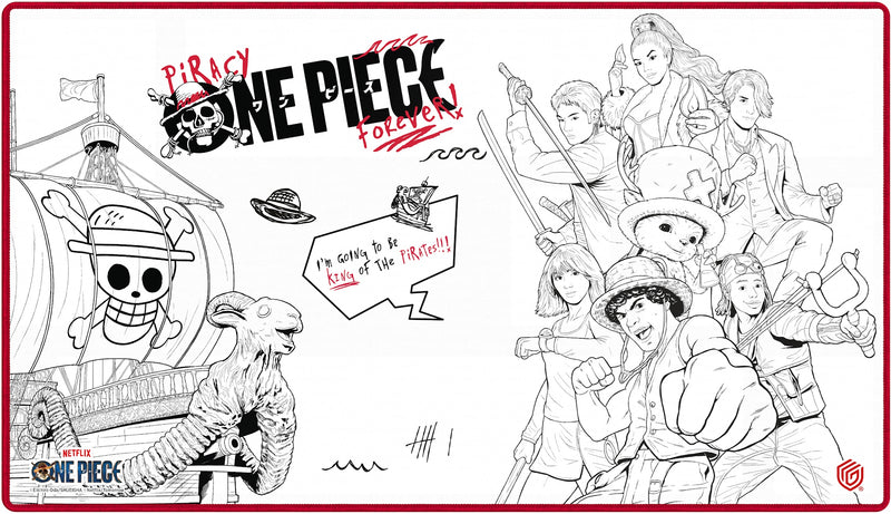 Ultimate Guard: Stitched Playmat - "Sketch" One Piece Playmats Ultimate Guard