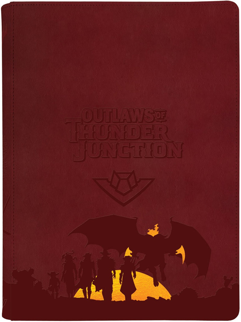 Ultra Pro: 9-Pocket Premium Zip Binder Pro - "Outlaws of Thunder Junction" MTG Binders & Pages Ultra Pro