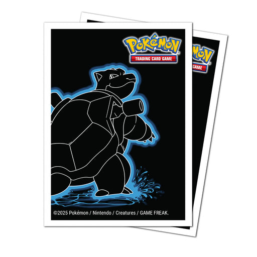 Ultra Pro: Apex Sleeves - "Neon Kanto Blastoise" Pokémon 105Ct Card Sleeves Ultra Pro