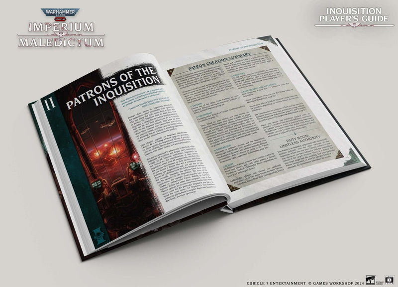Warhammer 40,000: Roleplay - Imperium Maledictum Core Rulebook Collector's Edition Tabletop RPGs CUBICLE 7