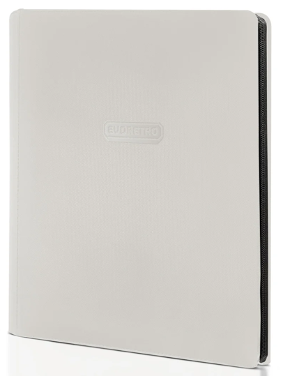 Evoretro: 9-Pocket Zip-Up Binder - White Binders & Pages Evoretro
