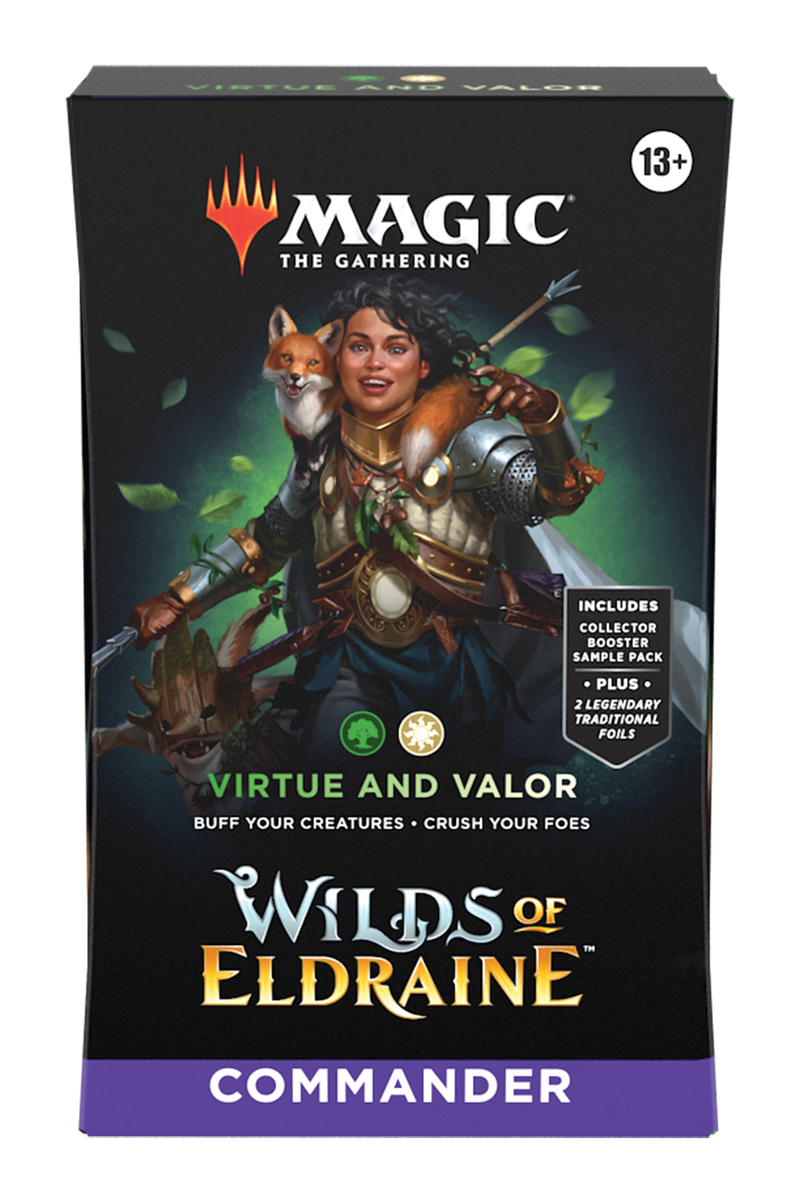 MTG Wilds of Eldraine Set of 2 Commander Decks MTG Sealed Magic: The Gathering   