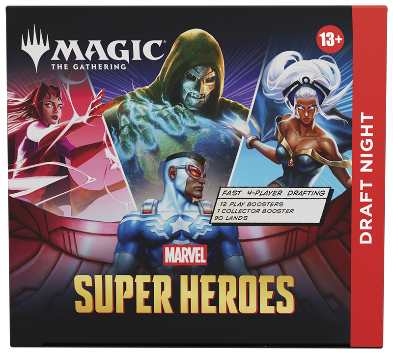 MTG Marvel Super Heroes - Draft Night (Release Date: June 19) MTG Sealed Magic: The Gathering